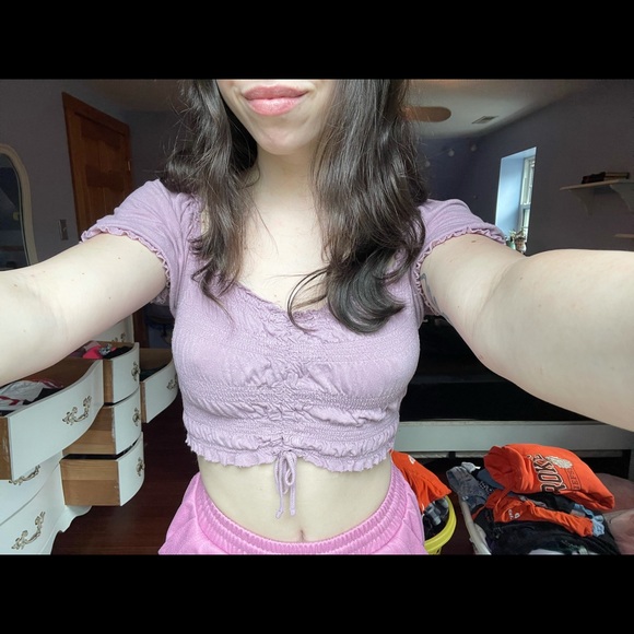 PURPLE URBAN OUTFITTERS TOP - Picture 2 of 2